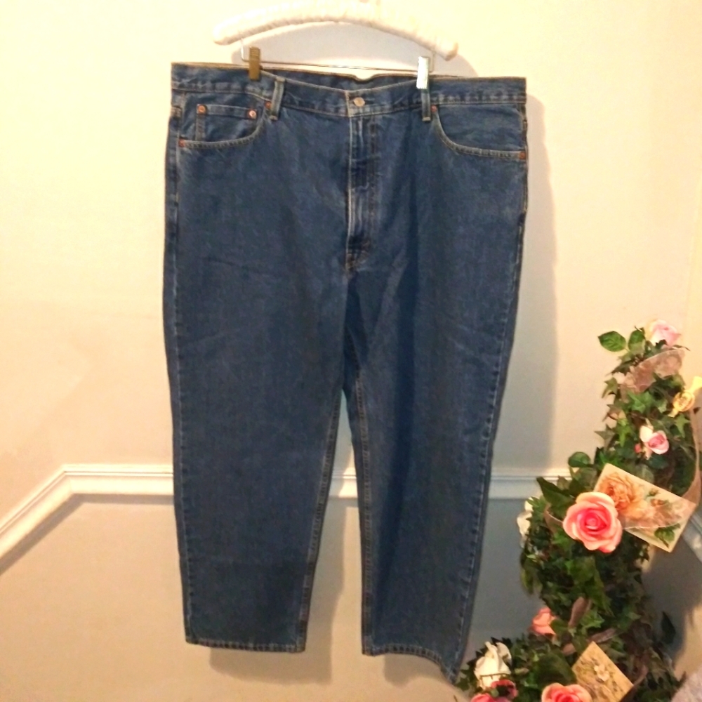 Levi's 550 Red Label 46 x 30 100% Cotton Relaxed Fit Jeans - Picture 16 of 16